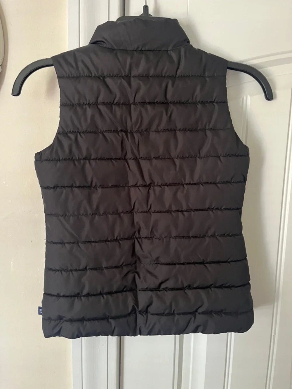 GAP ColdControl Black Quilted Puffer Vest Full Zip, Boys Sz Small